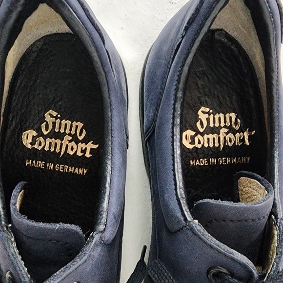 Finn Comfort Leather Oxfords Perforated Comfort Walking Shoes EU 37 - Picture 2 of 7